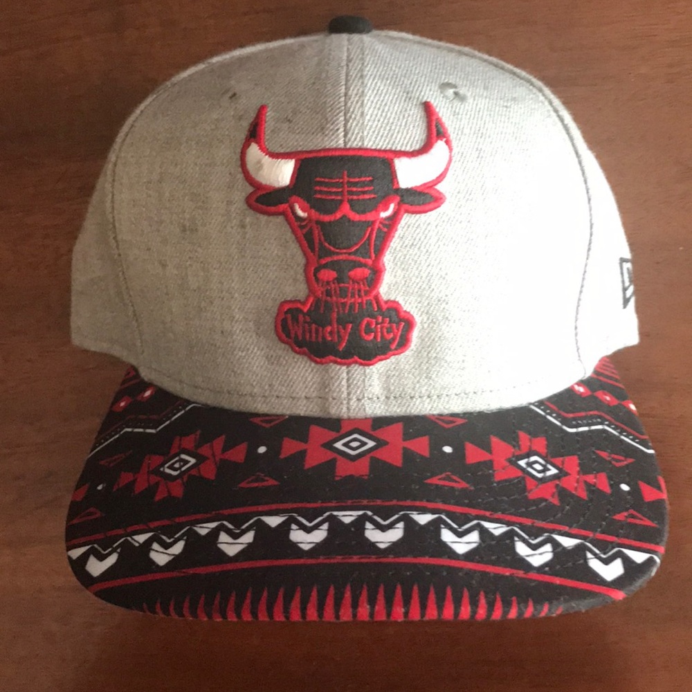 New Era Black Chicago Bulls Retro 9FIFTY Adjustabl